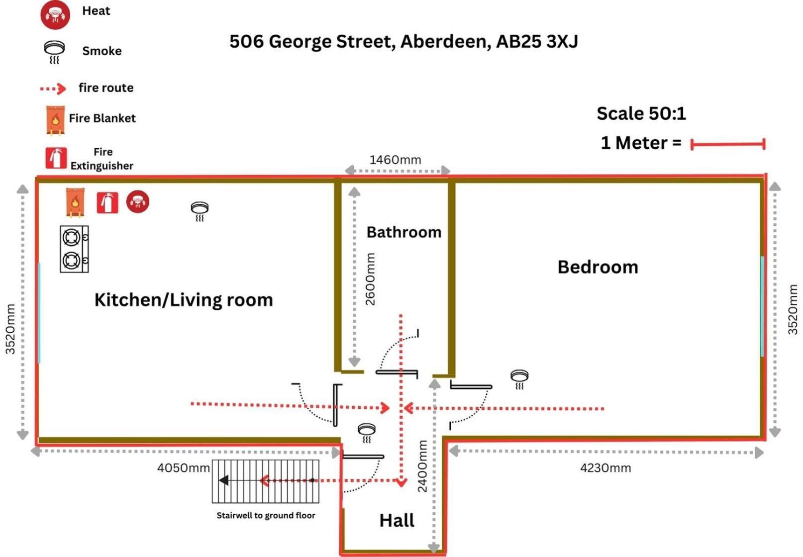 Fraser Apartment Aberdeen Eksteriør billede